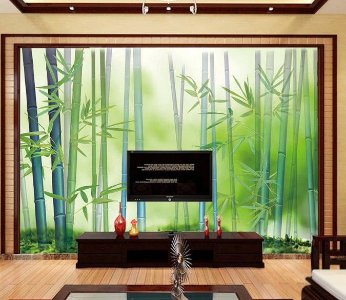 Beautiful Bamboos Wallpaper AJ Wallpaper 