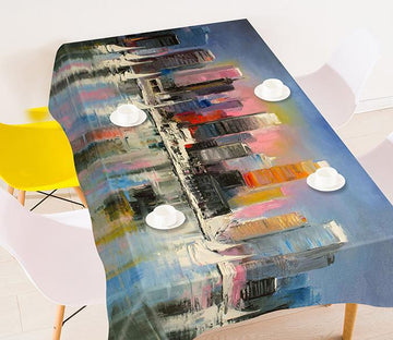 3D Oil Painting City 459 Tablecloths Wallpaper AJ Wallpaper 