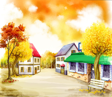 Small Town Wallpaper AJ Wallpaper 