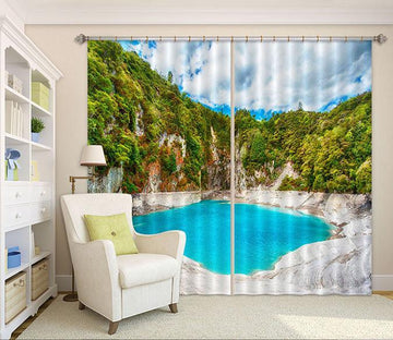 3D Pretty Lake 01 Curtains Drapes Wallpaper AJ Wallpaper 