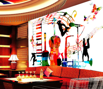 Musical Instrument Wallpaper AJ Wallpaper 