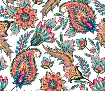 Stylised Florals Wallpaper AJ Wallpaper 