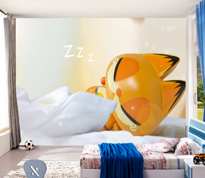 3D Sleeping Cat Wallpaper AJ Wallpaper 1 