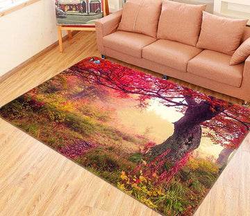 3D Pretty Tree 181 Non Slip Rug Mat Mat AJ Creativity Home 