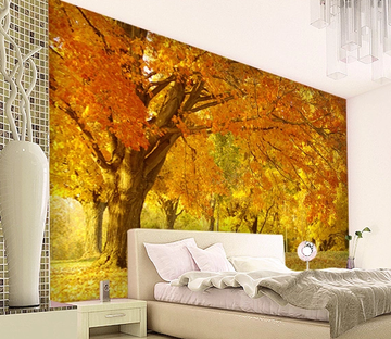 Yellow Trees 2 Wallpaper AJ Wallpaper 