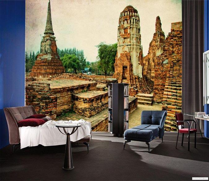 3D Small Tower 713 Wallpaper AJ Wallpaper 