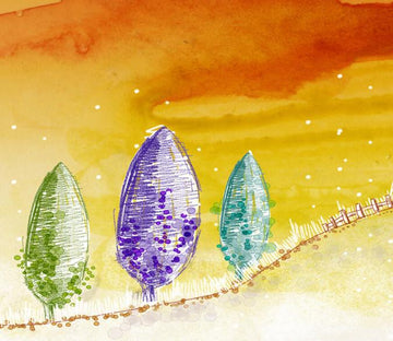 Trees Painting 1 Wallpaper AJ Wallpaper 