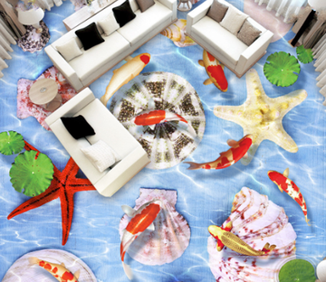 3D Colorful Lake Floor Mural Wallpaper AJ Wallpaper 2 