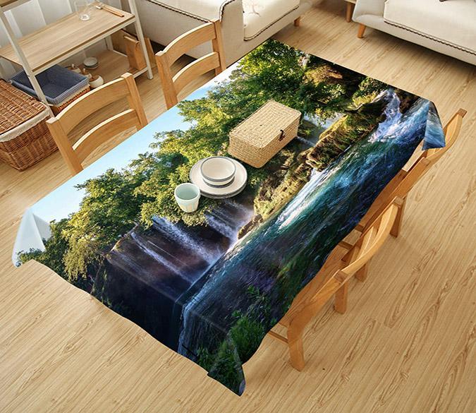 3D River Streams 550 Tablecloths Wallpaper AJ Wallpaper 