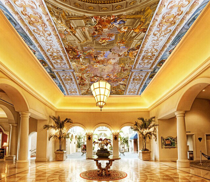 Heavenly Palace Crowd 215 Wallpaper AJ Wallpaper 