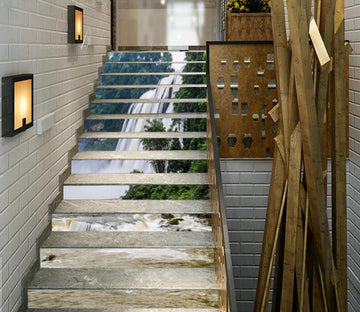 3D Pentium Waterfall 98 Stair Risers Wallpaper AJ Wallpaper 