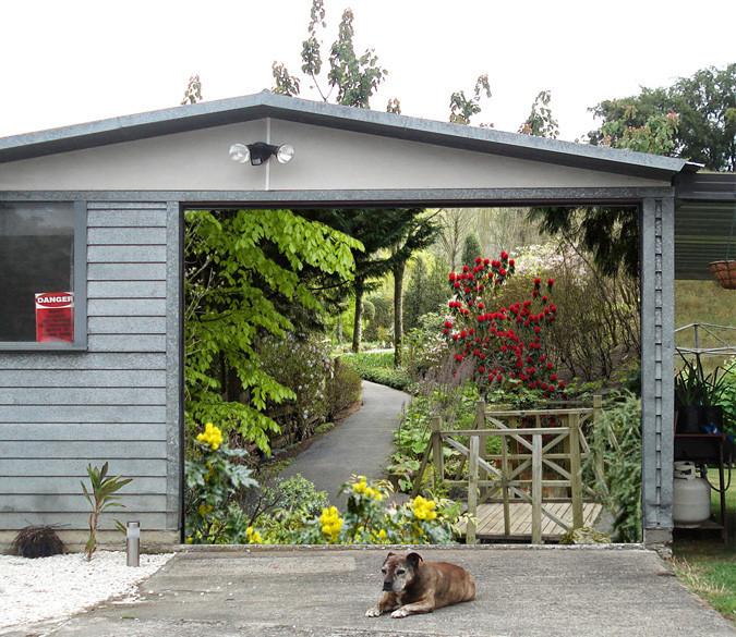 3D Park Scenery 321 Garage Door Mural Wallpaper AJ Wallpaper 