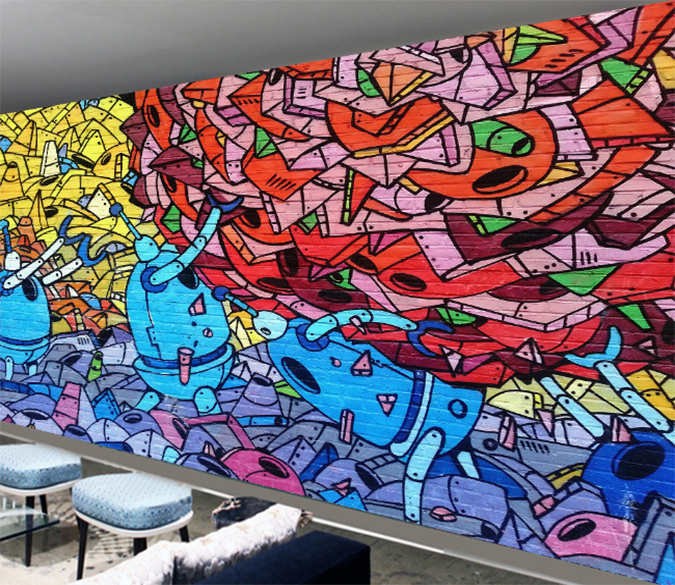 3D Painting Robot 031 Wallpaper AJ Wallpaper 