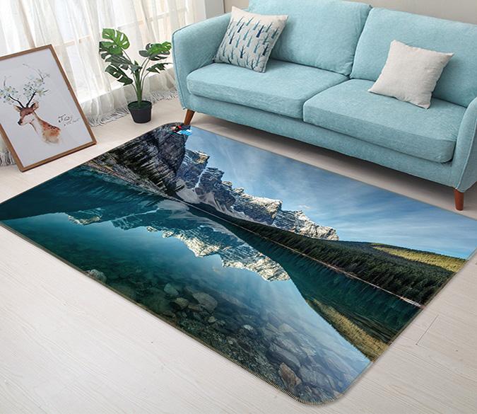 3D Clear Lake 213 Non Slip Rug Mat Mat AJ Creativity Home 