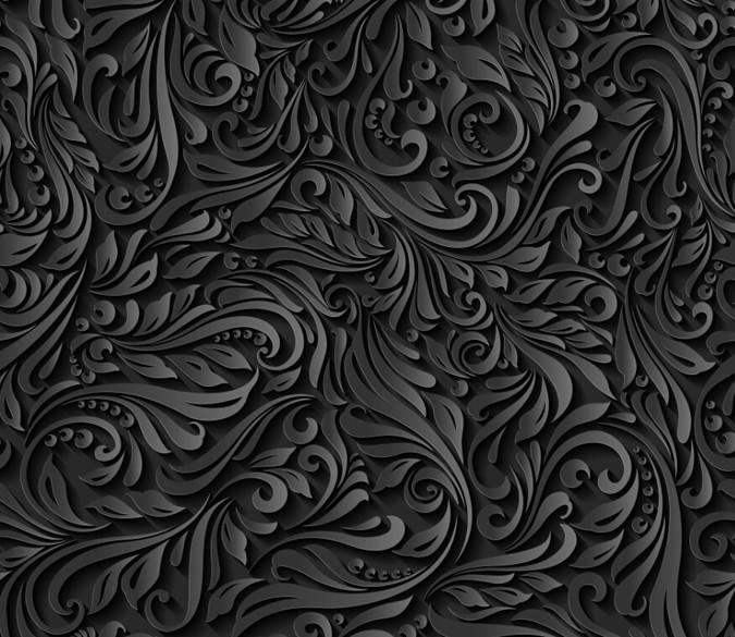Black Patterns Wallpaper AJ Wallpaper 