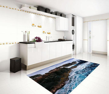 3D Sea Coast Scenery 621 Kitchen Mat Floor Mural Wallpaper AJ Wallpaper 