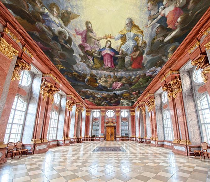 Retro Characters Painting Wallpaper AJ Wallpaper 