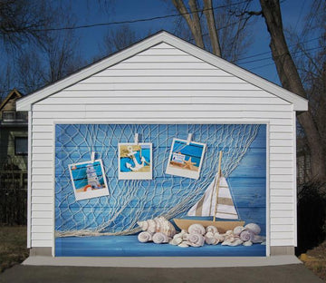3D Fishing Net Photoes 266 Garage Door Mural Wallpaper AJ Wallpaper 