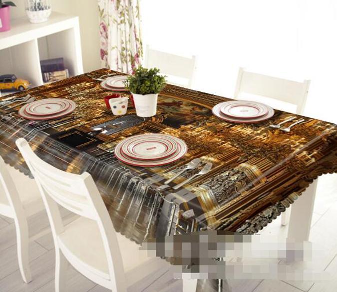 3D Grand Palace 1325 Tablecloths Wallpaper AJ Wallpaper 