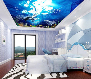 Blue Ocean World Wallpaper AJ Wallpaper 