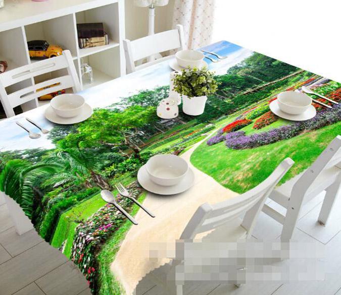 3D Beautiful Park 858 Tablecloths Wallpaper AJ Wallpaper 