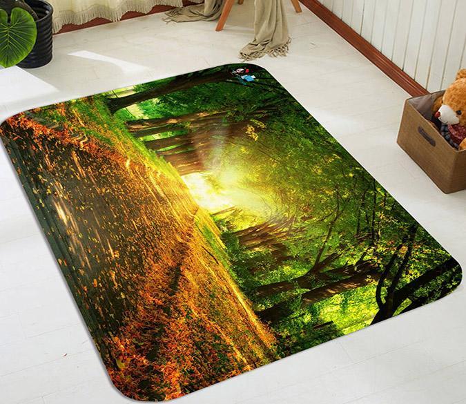 3D Boulevard 67 Non Slip Rug Mat Mat AJ Creativity Home 
