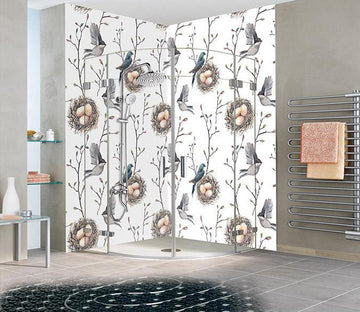 3D Birds Nest Eggs 68 Bathroom Wallpaper Wallpaper AJ Wallpaper 