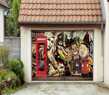 3D Fancy Graffiti 474 Garage Door Mural Wallpaper AJ Wallpaper 