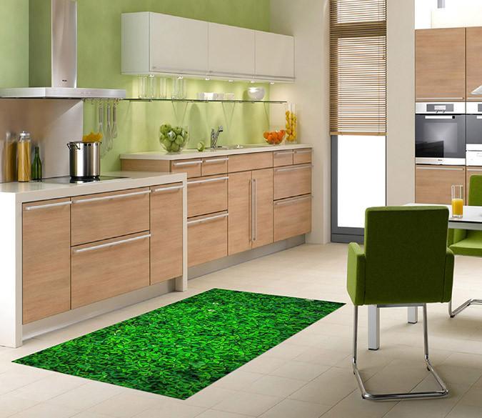 3D Beautiful Green Plants 572 Kitchen Mat Floor Mural Wallpaper AJ Wallpaper 