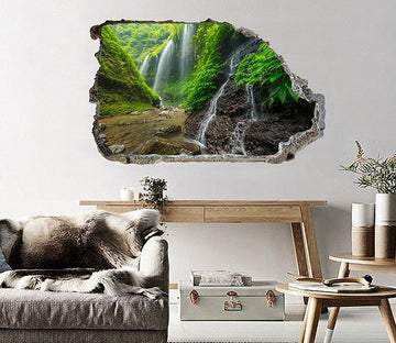 3D Mountain Streams 241 Broken Wall Murals Wallpaper AJ Wallpaper 