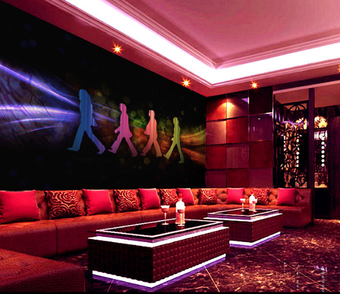 3D Color Silhouette 124 Wallpaper AJ Wallpaper 