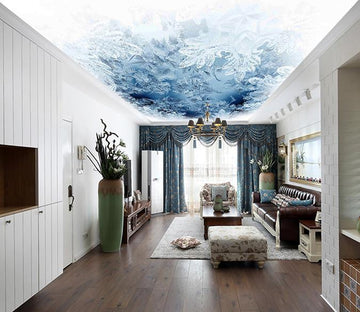 Frozen Leaves Wallpaper AJ Wallpaper 