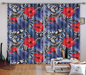 3D Red Flowers 2324 Curtains Drapes Wallpaper AJ Wallpaper 