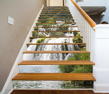 3D Waterfalls 1444 Stair Risers Wallpaper AJ Wallpaper 