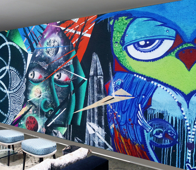 Face And Owl Wallpaper AJ Wallpaper 