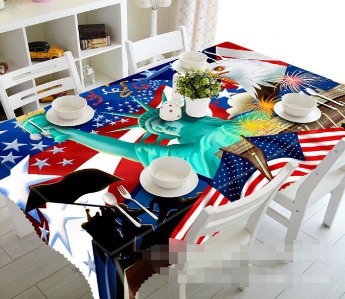 3D Liberty Statue 1318 Tablecloths Wallpaper AJ Wallpaper 