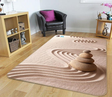 3D Sands Stones 214 Non Slip Rug Mat Mat AJ Creativity Home 