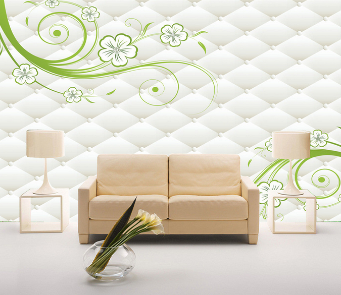 Fresh Flowers Patterns Wallpaper AJ Wallpaper 