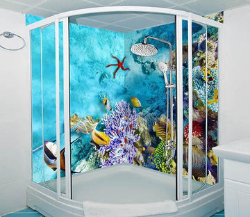 3D Sea Floor Scenery 66 Bathroom Wallpaper Wallpaper AJ Wallpaper 