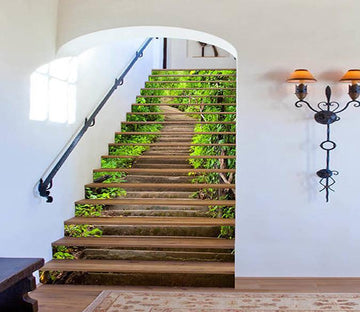3D Mountain Stairway 1537 Stair Risers Wallpaper AJ Wallpaper 