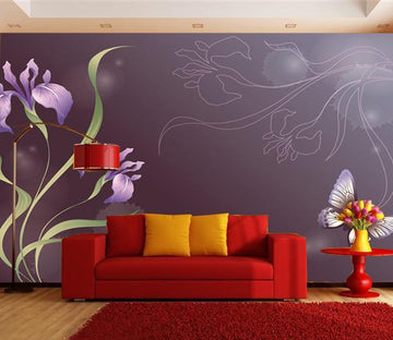 Swinging Orchids Wallpaper AJ Wallpaper 