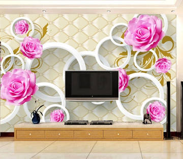 Pink Flowers 1 Wallpaper AJ Wallpaper 