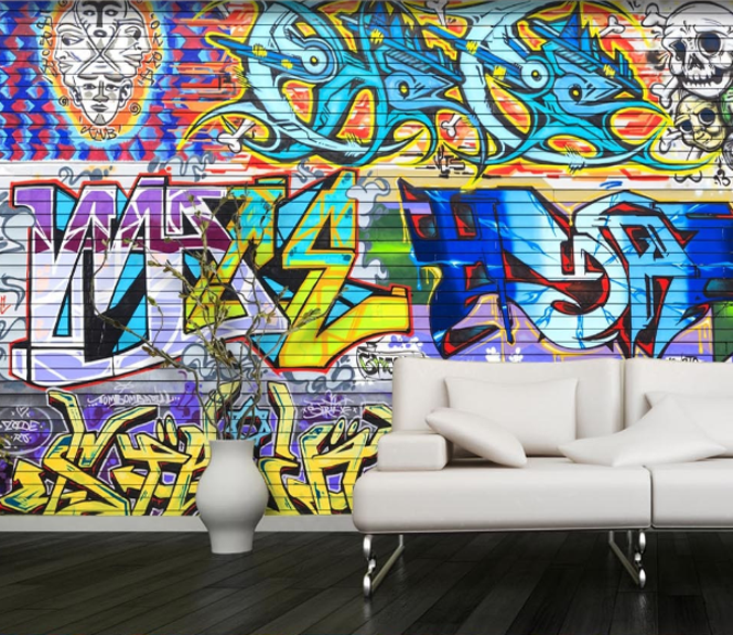 3D Colorful Letters 009 Wallpaper AJ Wallpaper 