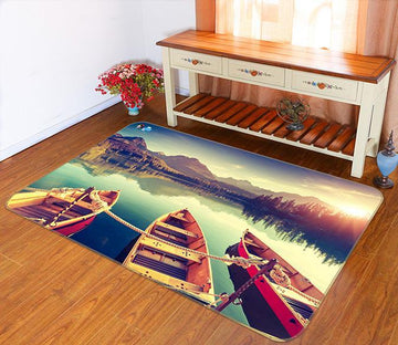 3D Peaceful Lake Scenery 182 Non Slip Rug Mat Mat AJ Creativity Home 