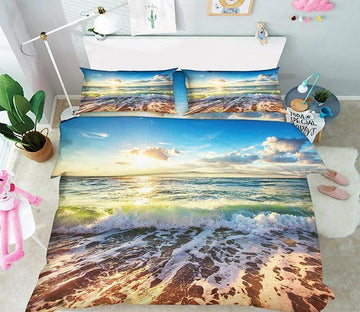 3D Sea Scenery 16 Bed Pillowcases Quilt Wallpaper AJ Wallpaper 