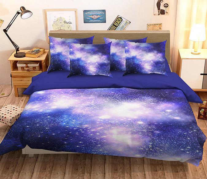 3D Bright Stars Sky 166 Bed Pillowcases Quilt Wallpaper AJ Wallpaper 