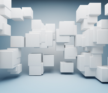 Splicing Cubes Wallpaper AJ Wallpaper 