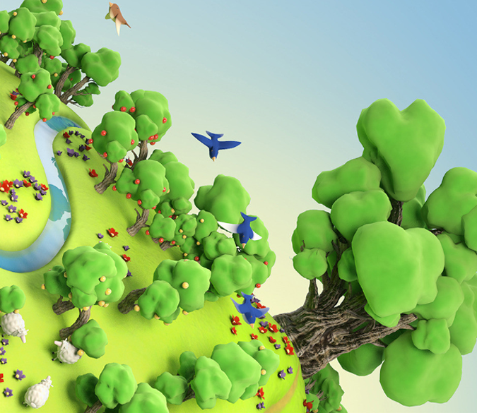 3D Beautiful Planet Floor Mural Wallpaper AJ Wallpaper 2 