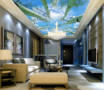 Treetop Blue Sky Wallpaper AJ Wallpaper 2 