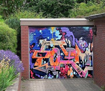 3D Pretty Graffiti 47 Garage Door Mural Wallpaper AJ Wallpaper 